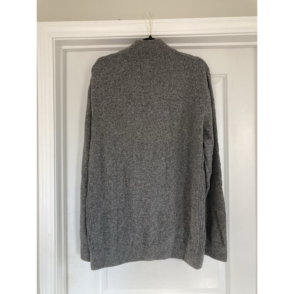 Barbour Essential Tisbury Quarter Zip Wool Silk Jumper Sweater Men’s XXL Preppy - Picture 6 of 8